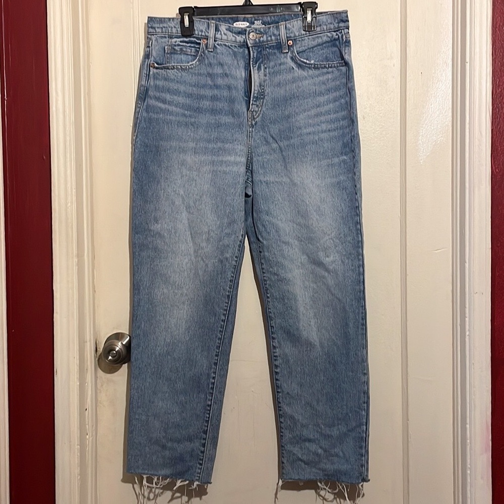 Extra High Rise Sky-Hi Straight Jeans
